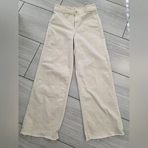 Oat New York Cream Wide-Leg Jeans